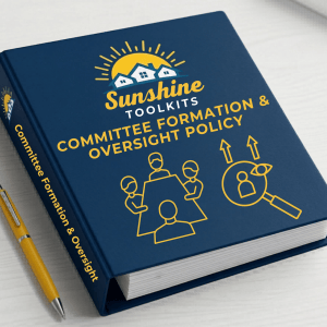 Committee Formation & Oversight Policy
