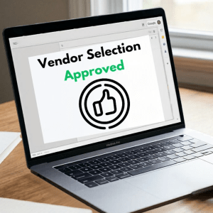 Vendor Selection Approved Message