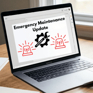 Emergency Maintenance Update